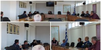 Σύσκεψη στο Δήμο Μονεμβασίας για τον Κορωναϊό