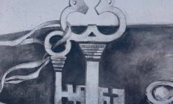 Τοιχογραφία (Graffiti) στην έξω πόλη της Μονεμβασίας στα πλαίσια των δράσεων για την επέτειο των 200 ετών από την έναρξη της Ελληνικής Επανάστασης και την απελευθέρωση του κάστρου της Μονεμβασίας