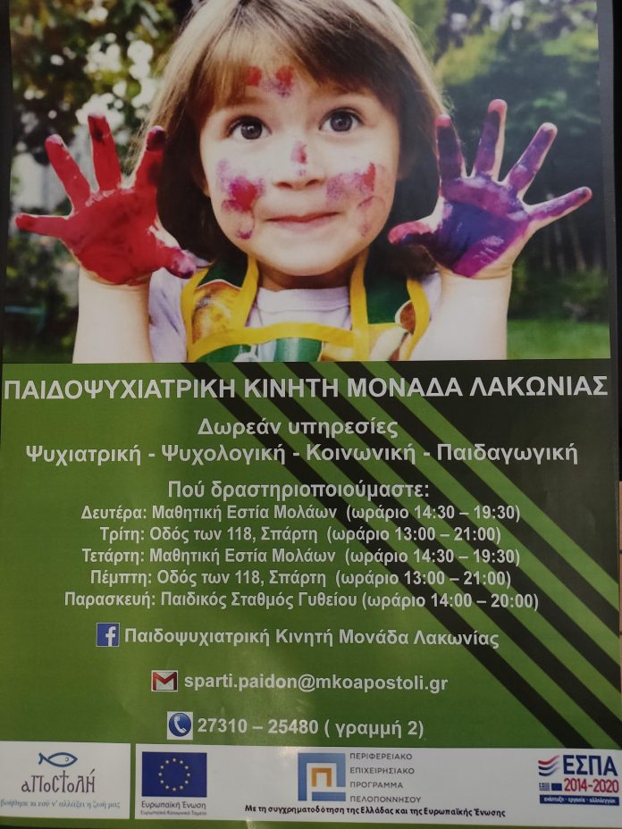 Αφίσα Παιδοψυχιατρικής Αφίσα Παιδοψυχιατρικής