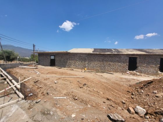Το έργο της Αναπαλαίωσης του παλαιού κτιρίου της Συκικής των Μολάων προχωρά!