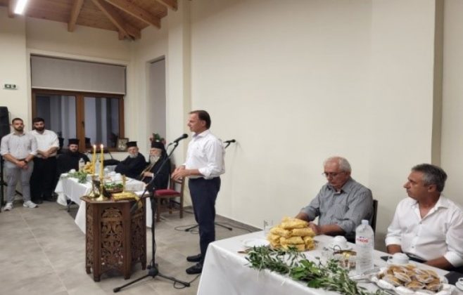 Εγκαίνια στο Πνευματικό Κέντρο Συκέας