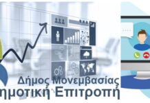 Τακτική Συνεδρίαση δια ζώσης της Δημοτικής Επιτροπής Δήμου Μονεμβασίας Τακτική Συνεδρίαση δια ζώσης της Δημοτικής Επιτροπής Δήμου Μονεμβασίας